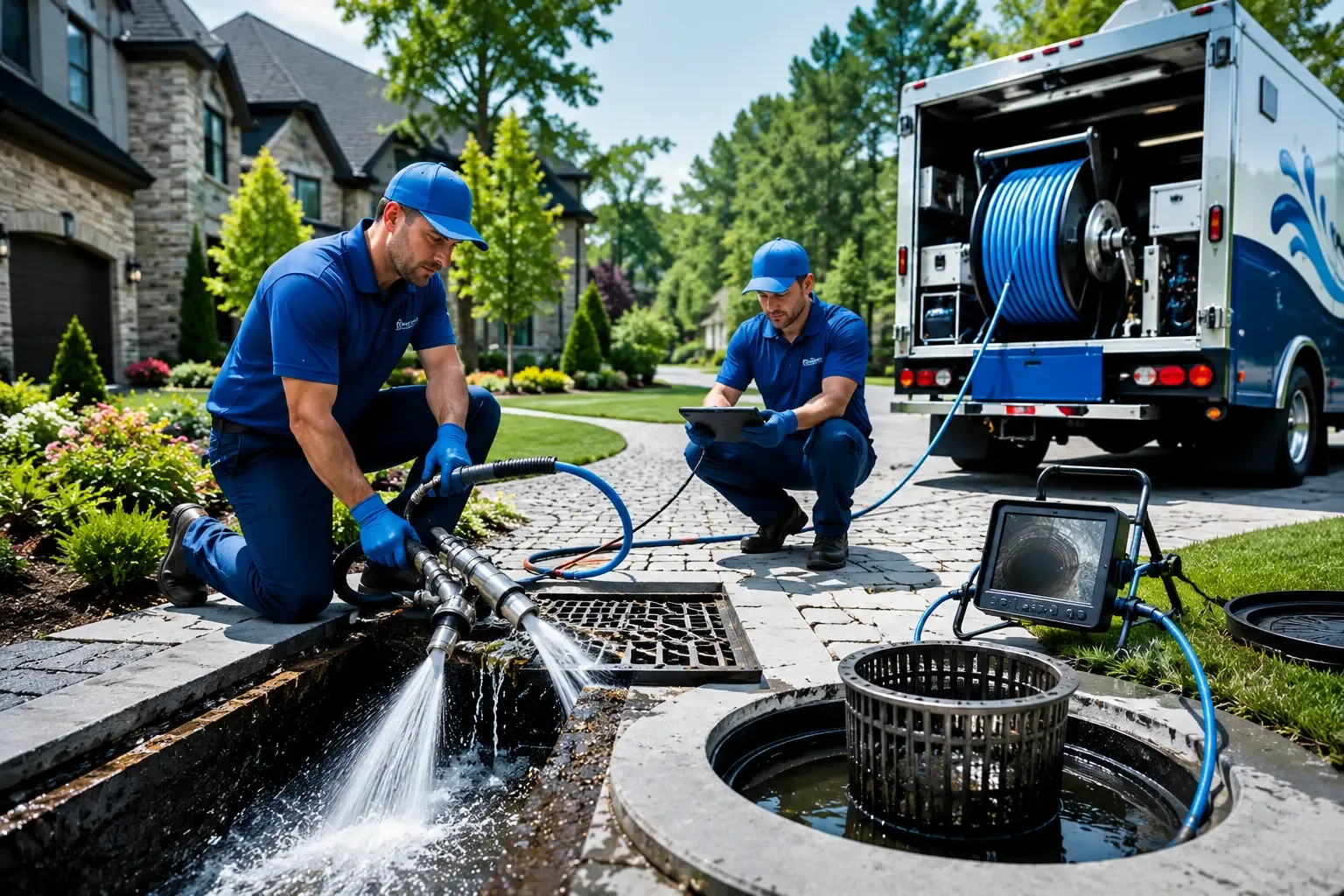 Local outdoor drain cleaning professionals in Tecumseh, NE